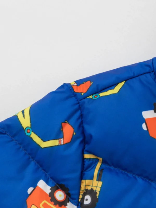 Balabala Kids Hooded Down Jacket Blue Hue Store