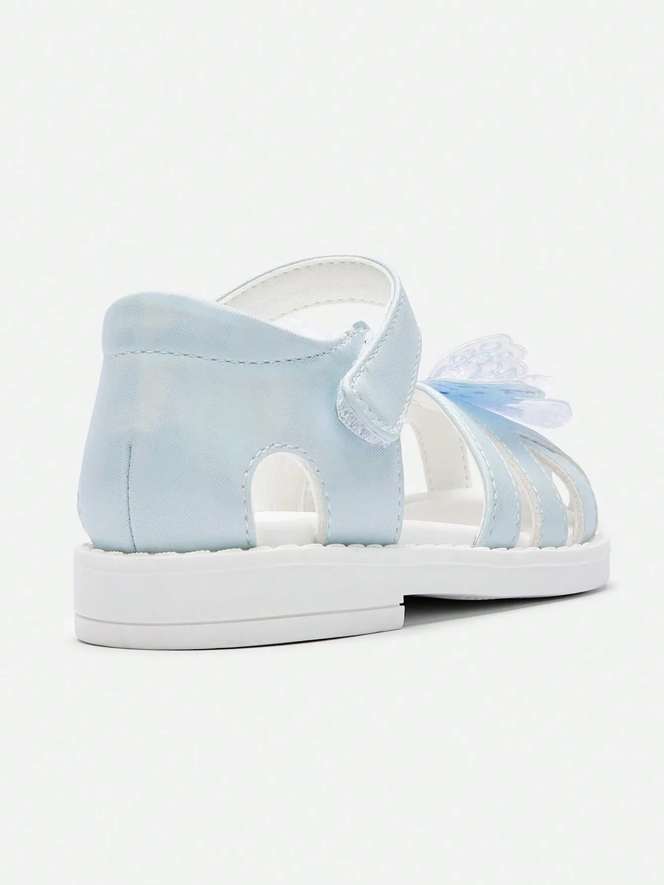 Balabala Kids' Shoes, Girls' Toddler Sandals, Children's Princess Shoes, Soft Sole Summer Baby Sweet Shoes Blue Outlet