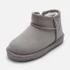 Balabala Kids Suede Winter Snow Boots, Classic Zip Up Warm Fur Mini Snow Boots for Toddler Boys Girls Best Sale