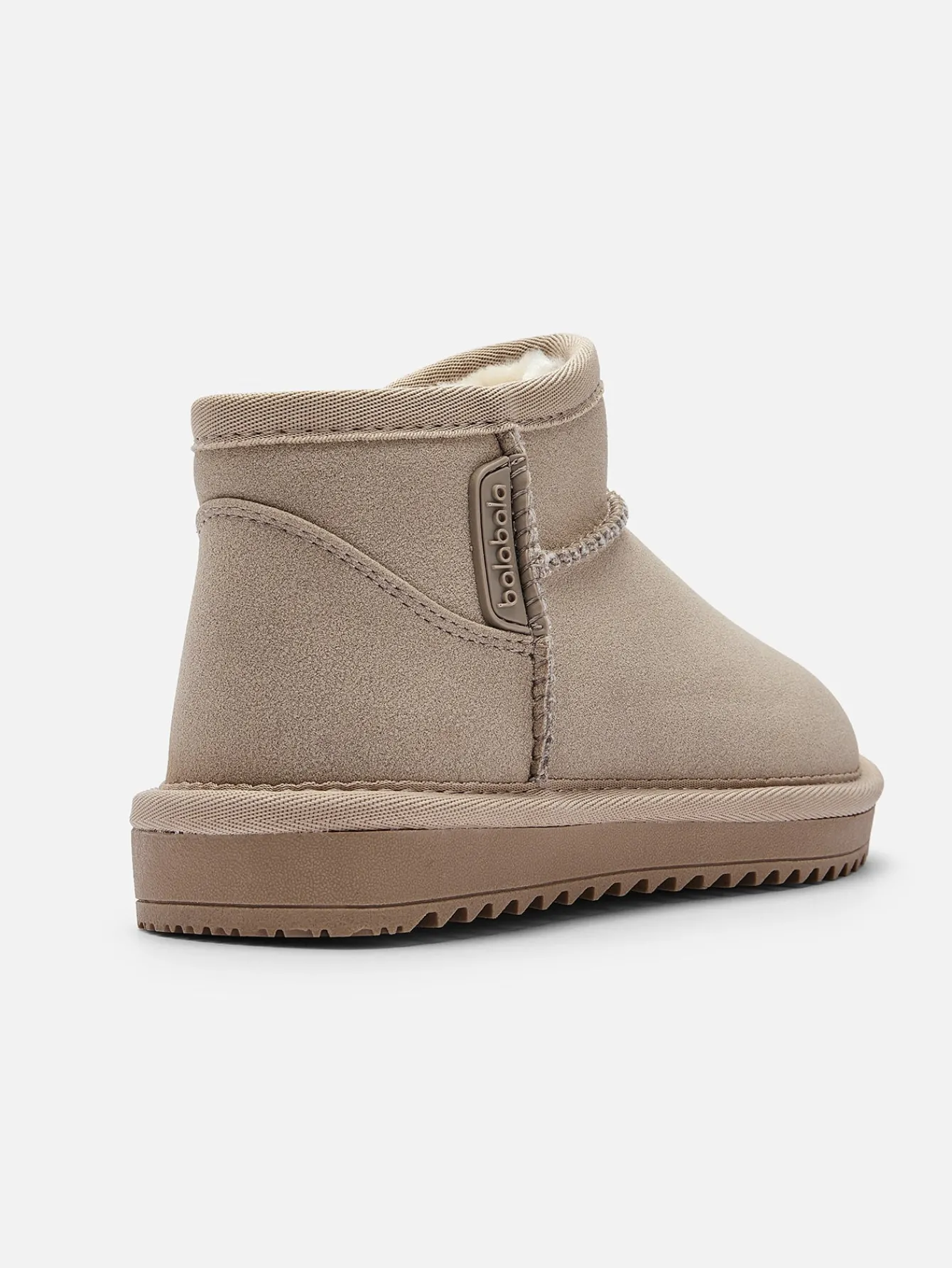 Balabala Kids Suede Winter Snow Boots, Classic Zip Up Warm Fur Mini Snow Boots for Toddler Boys Girls Best Sale