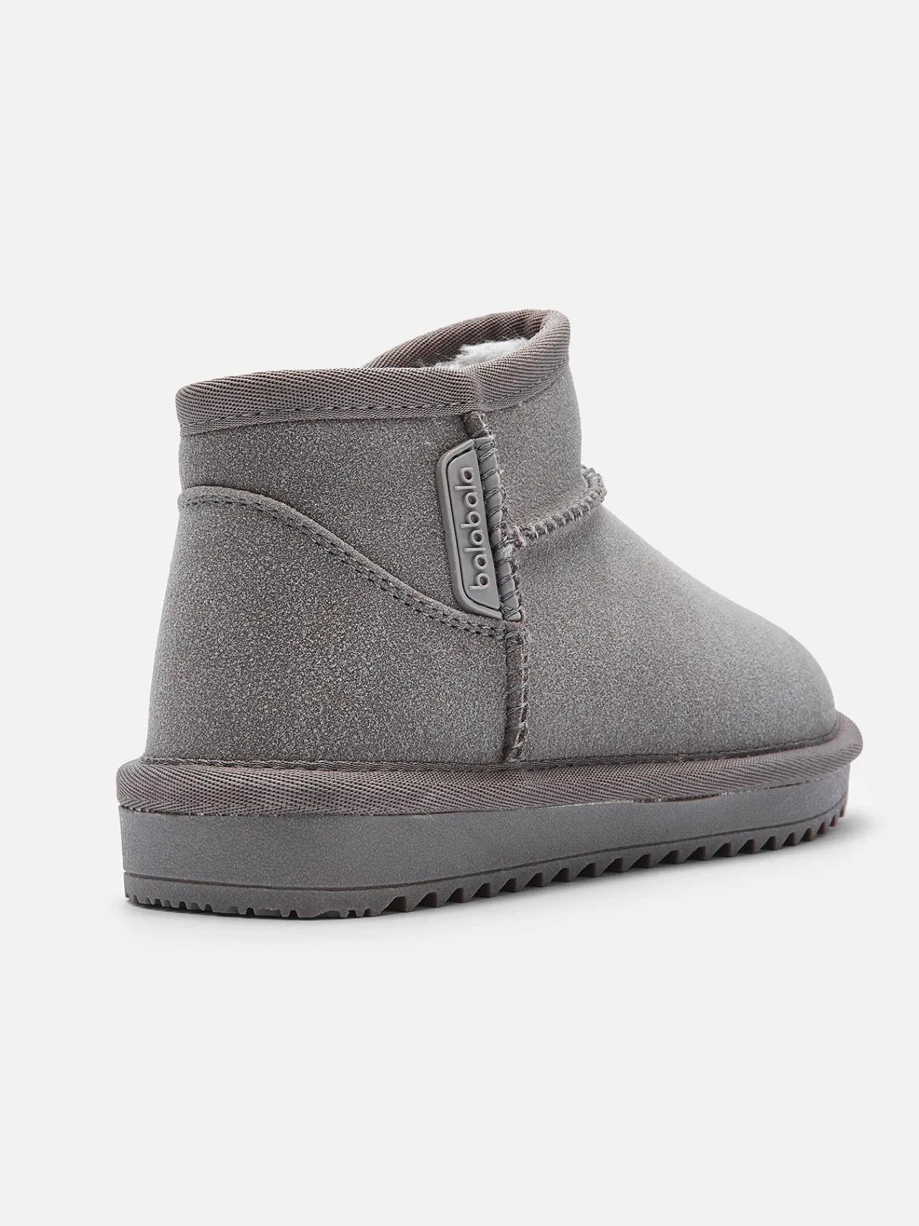 Balabala Kids Suede Winter Snow Boots, Classic Zip Up Warm Fur Mini Snow Boots for Toddler Boys Girls Best Sale