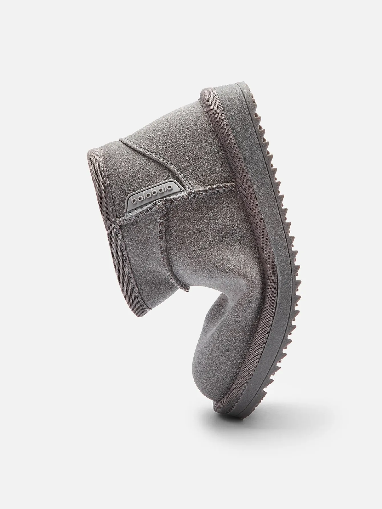 Balabala Kids Suede Winter Snow Boots, Classic Zip Up Warm Fur Mini Snow Boots for Toddler Boys Girls Best Sale