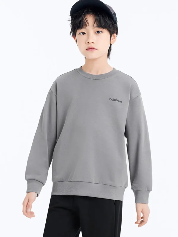 Balabala Kids Unisex Crew Neck Sweatshirt 7-14 Years Sale