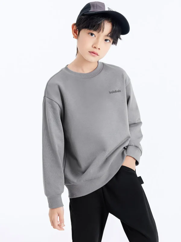 Balabala Kids Unisex Crew Neck Sweatshirt 7-14 Years Sale