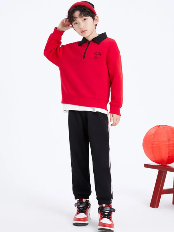 Balabala Kids Unisex Long Sleeve Knitted Set 7-14 Years Sale