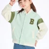 Balabala Kids Unisex Monogram Embroidery Knitted Daywear 7-14 Years Best Sale