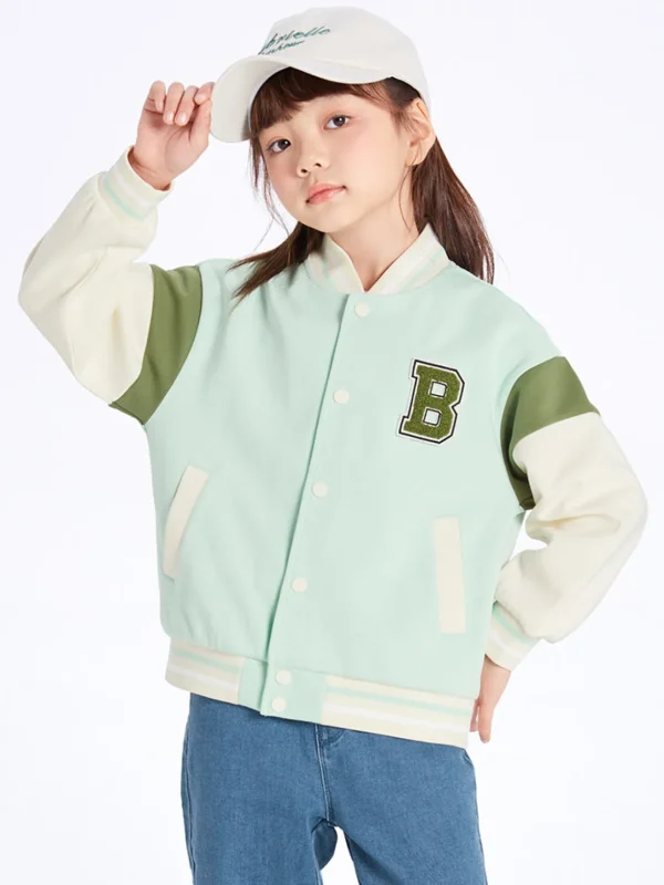 Balabala Kids Unisex Monogram Embroidery Knitted Daywear 7-14 Years Best Sale