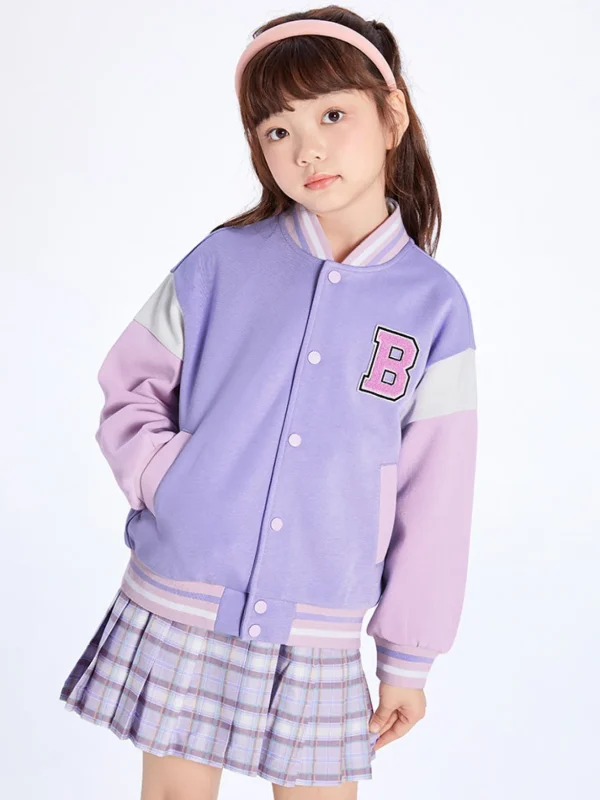 Balabala Kids Unisex Monogram Embroidery Knitted Daywear 7-14 Years Best Sale