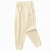 Balabala Kids Unisex Solid Color Knit Trousers 7-14 Years Best Sale