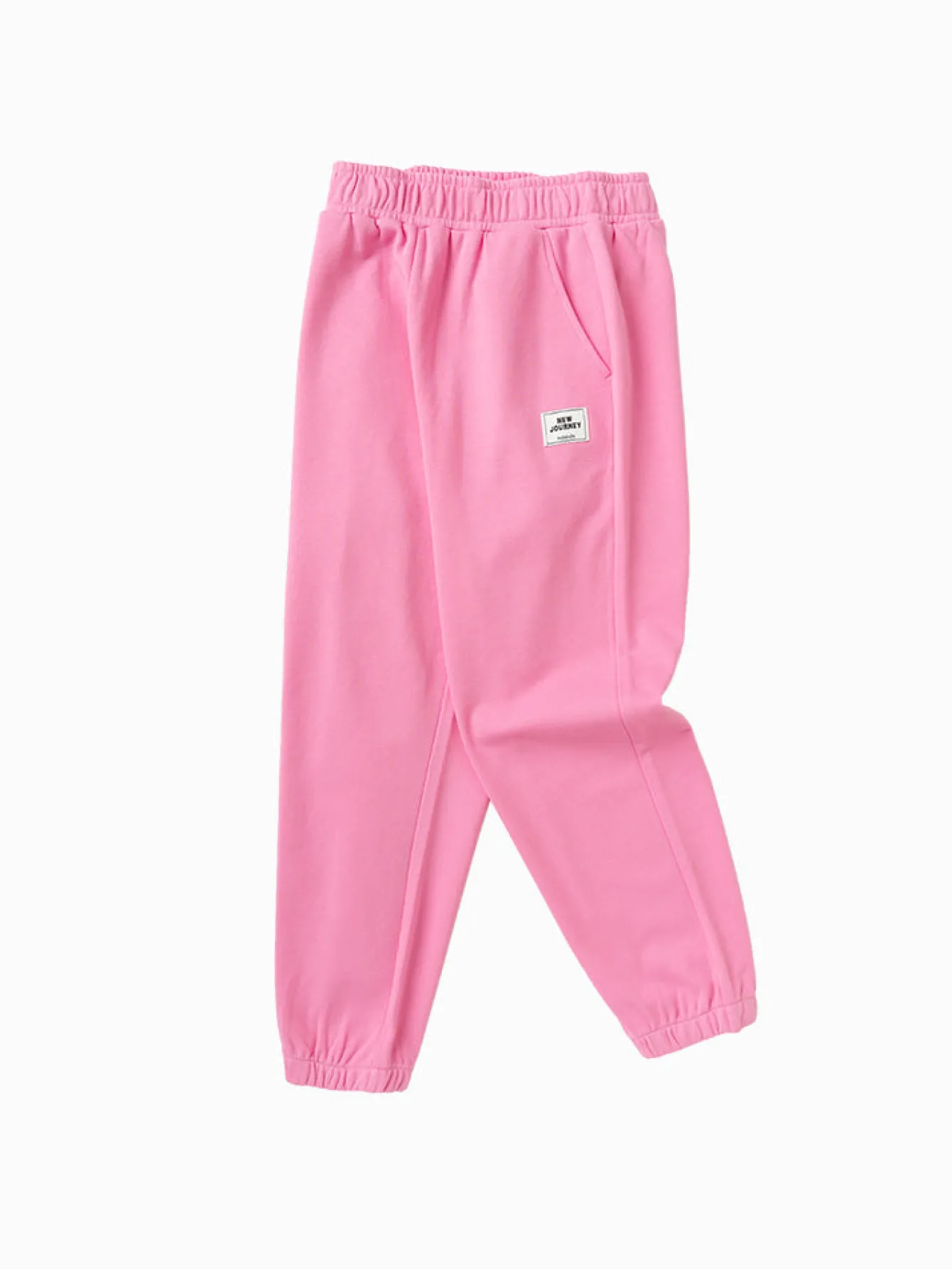 Balabala Kids Unisex Solid Color Knit Trousers 7-14 Years Best Sale