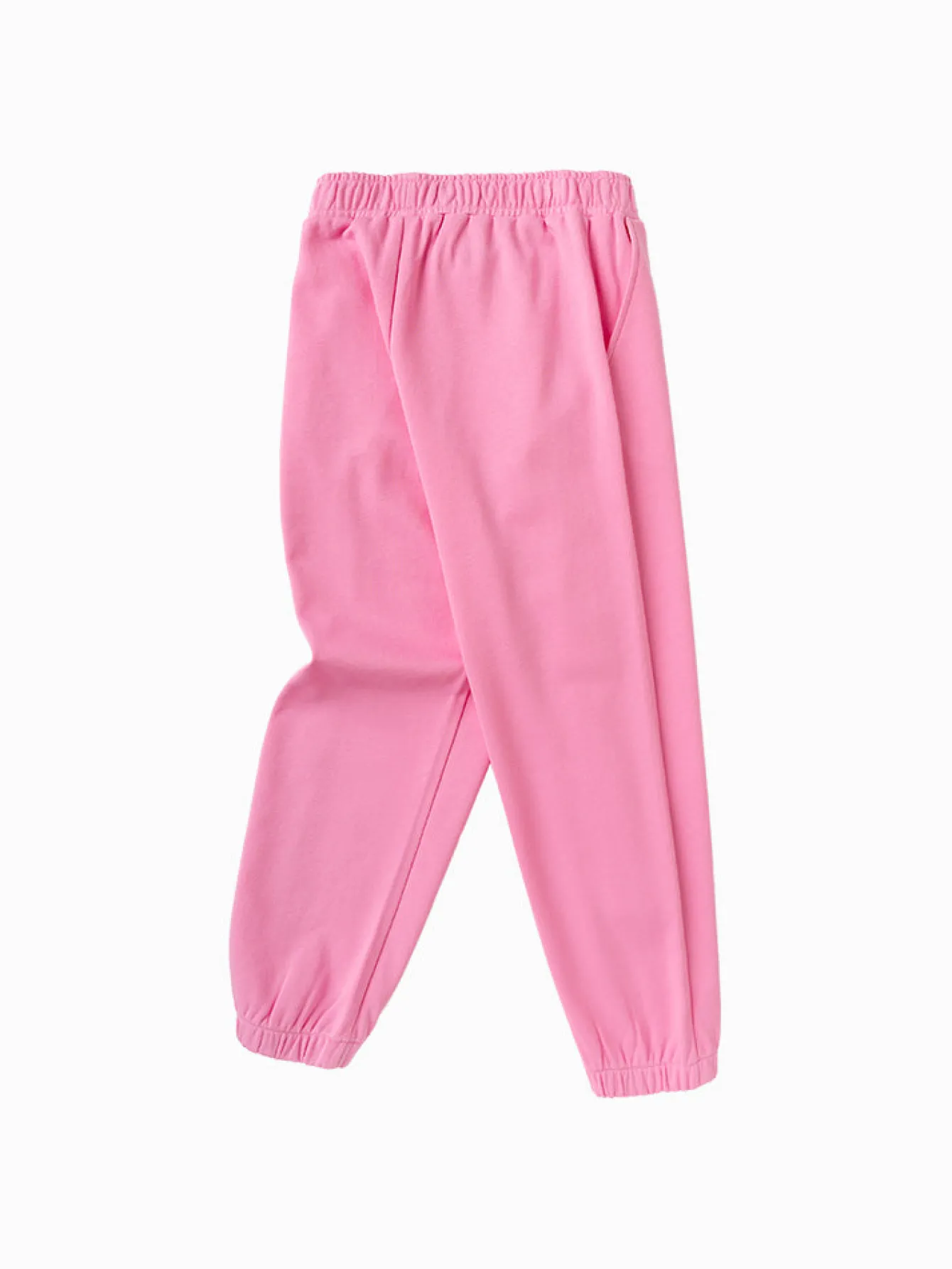 Balabala Kids Unisex Solid Color Knit Trousers 7-14 Years Best Sale