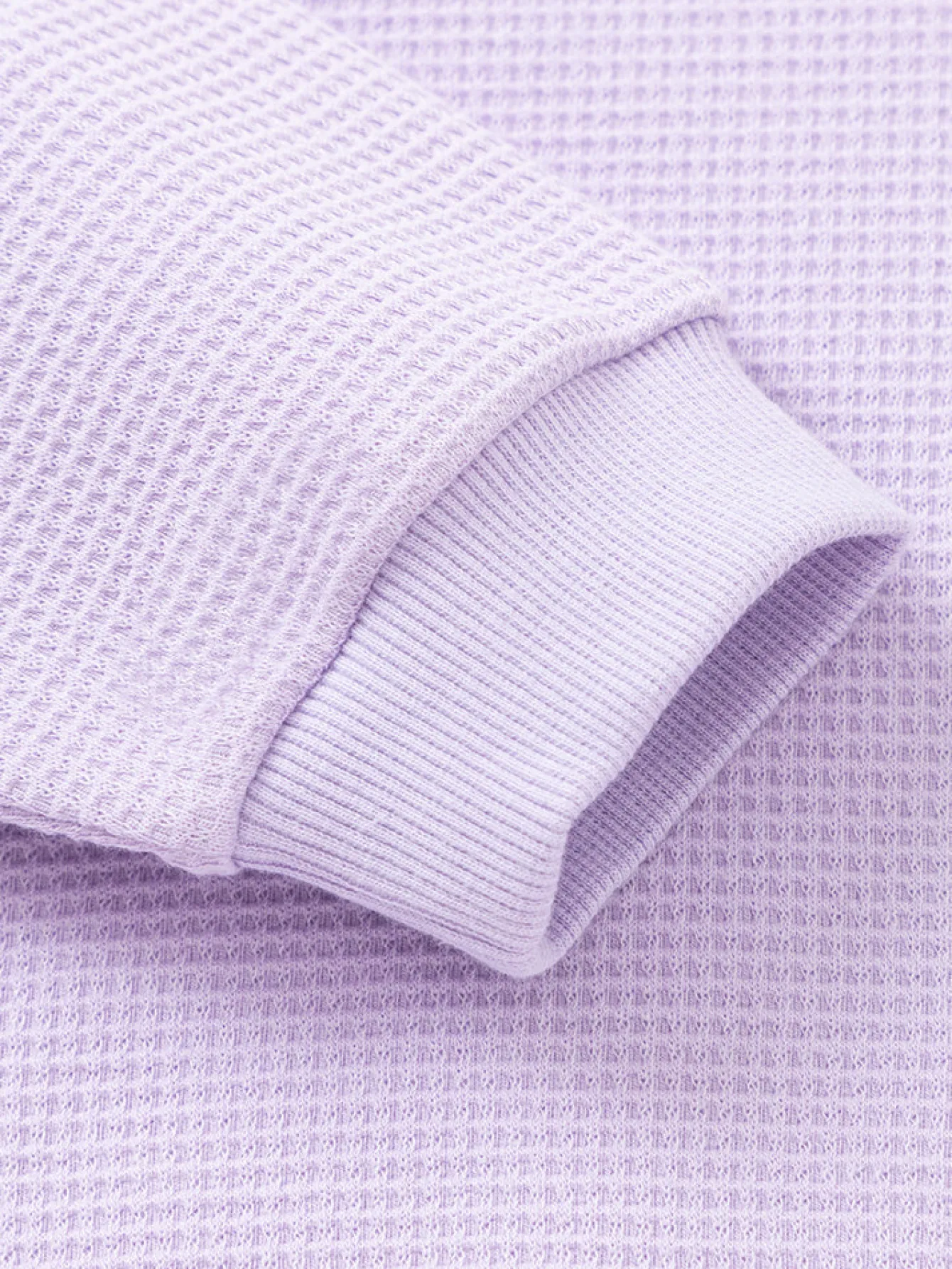 Balabala Kids Unisex Waffle Fabric Solid Colour Home Wear Set 7-14 Years Cheap