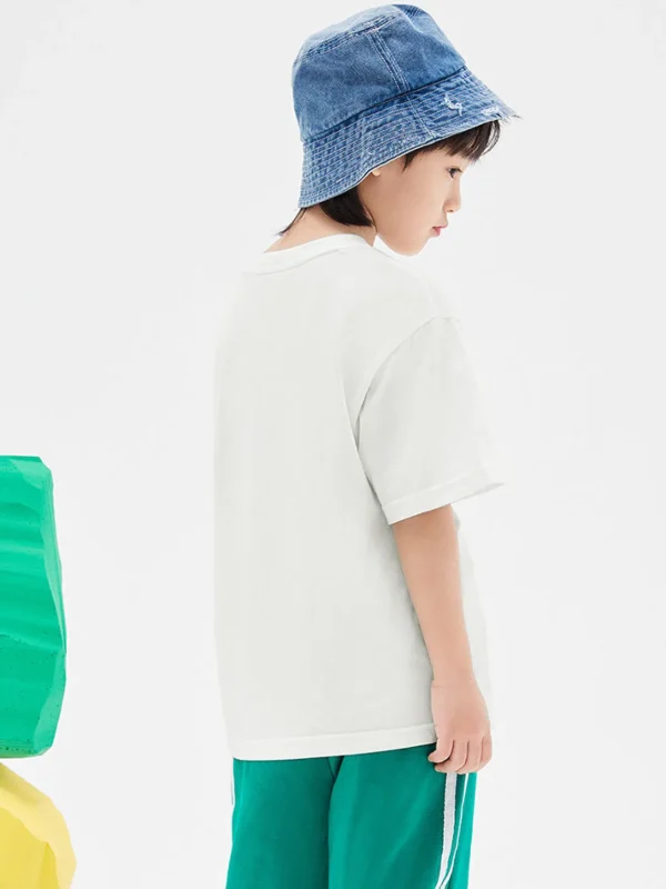 Balabala loose cotton short-sleeved T-shirt 7-14 years Best Sale