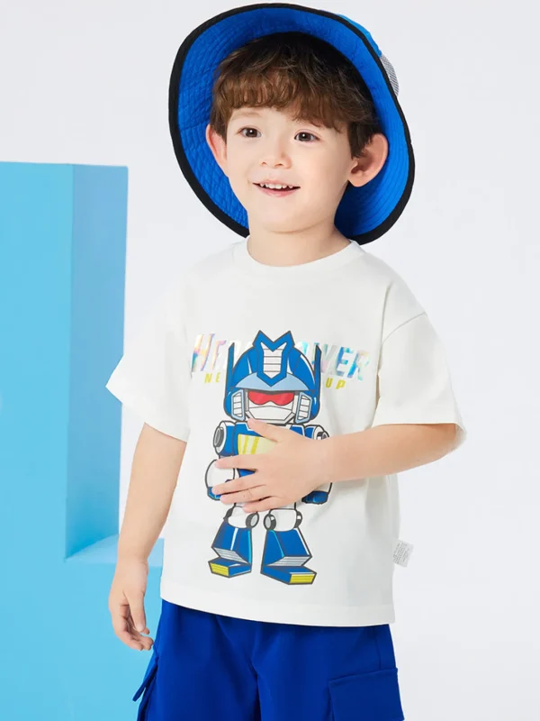 Balabala moisture-absorbing quick-drying cool short-sleeved T-shirt 2-8 years Clearance