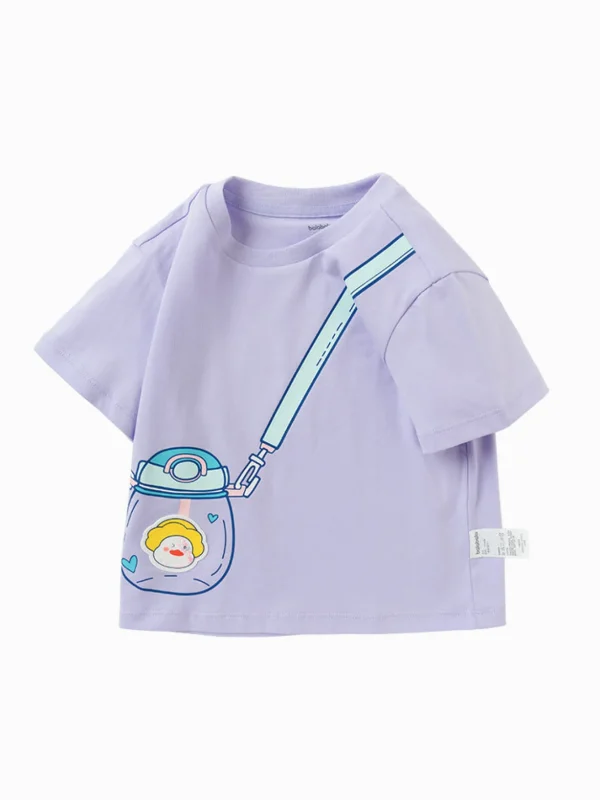 Balabala printed short-sleeved T-shirt 2-8 years New