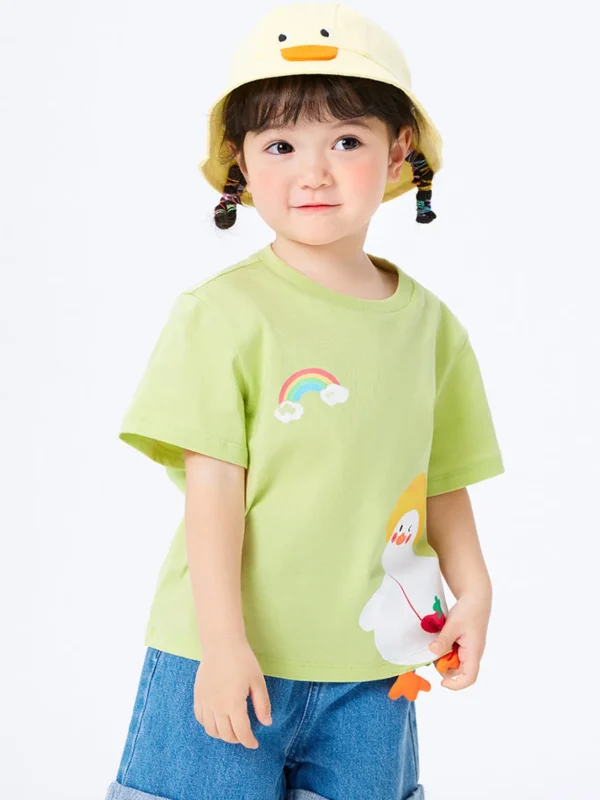 Balabala printed short-sleeved T-shirt 2-8 years New