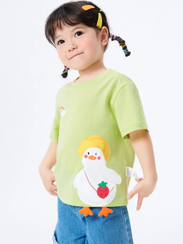 Balabala printed short-sleeved T-shirt 2-8 years New