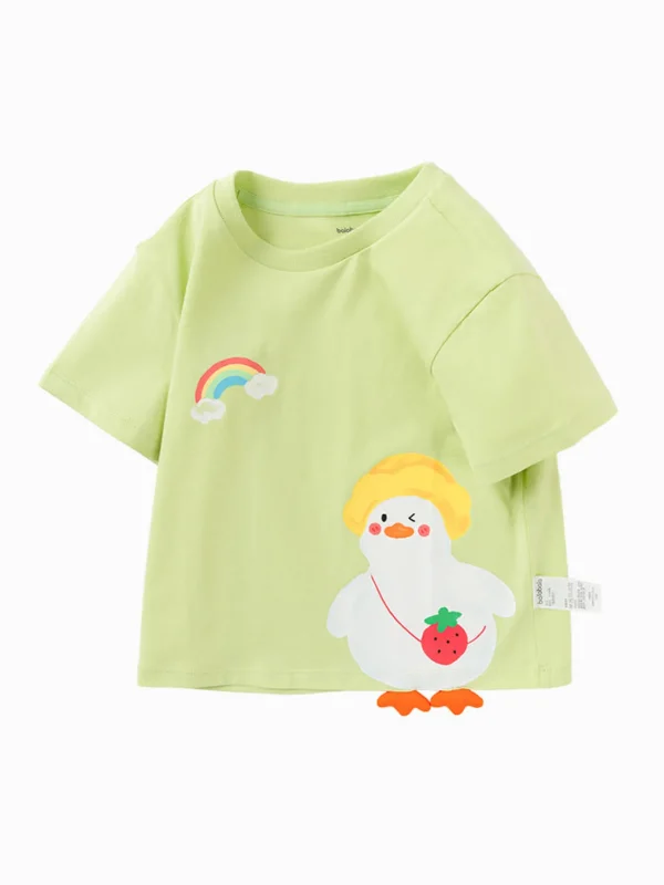 Balabala printed short-sleeved T-shirt 2-8 years New