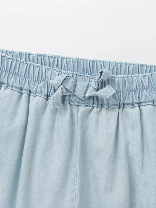 Balabala sweet denim leggings 7-14 years Fashion