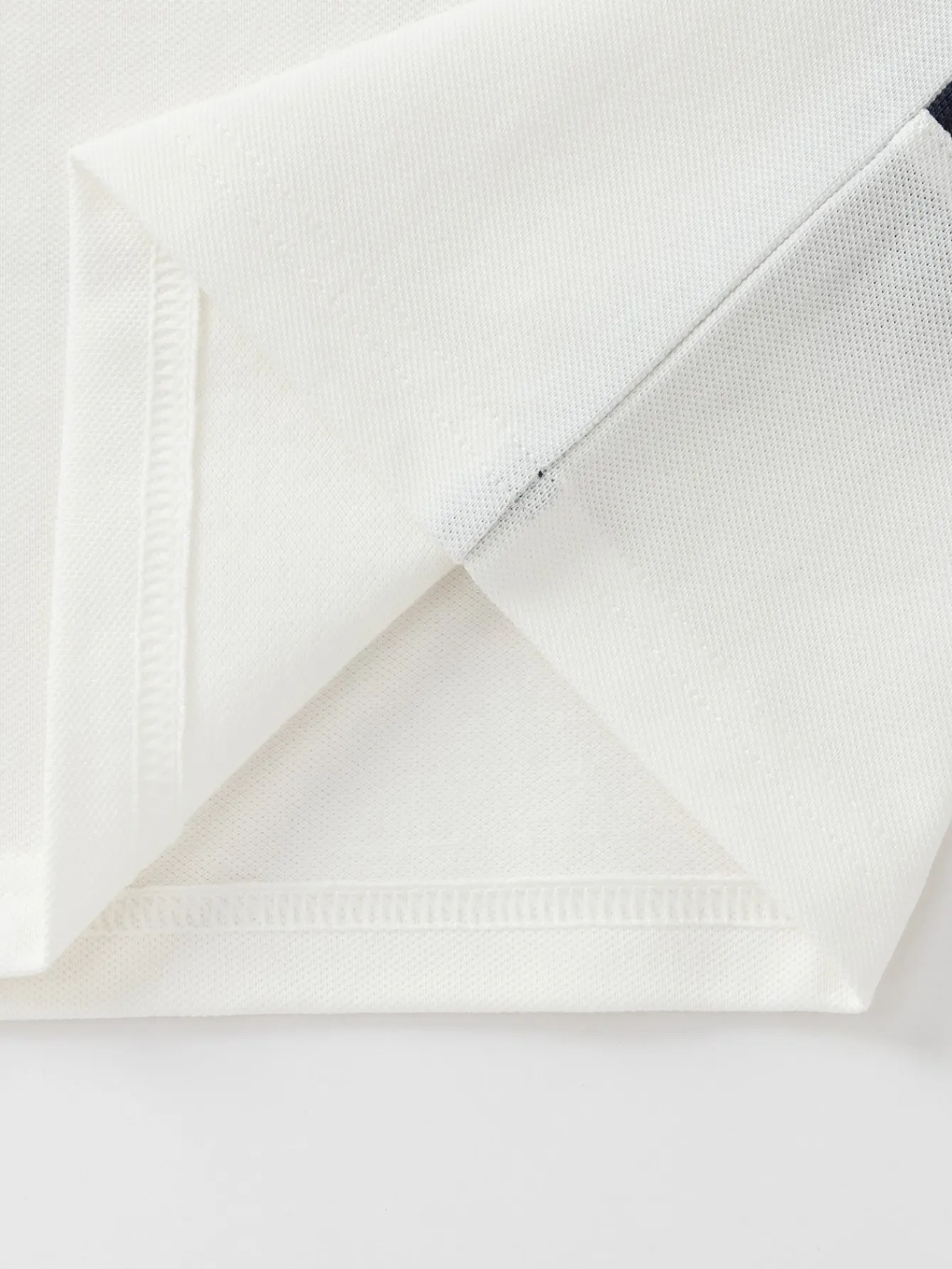 Balabala Toddler Boy Have Fun Style Lapel Short Sleeve T-Shirt Raw White Cheap