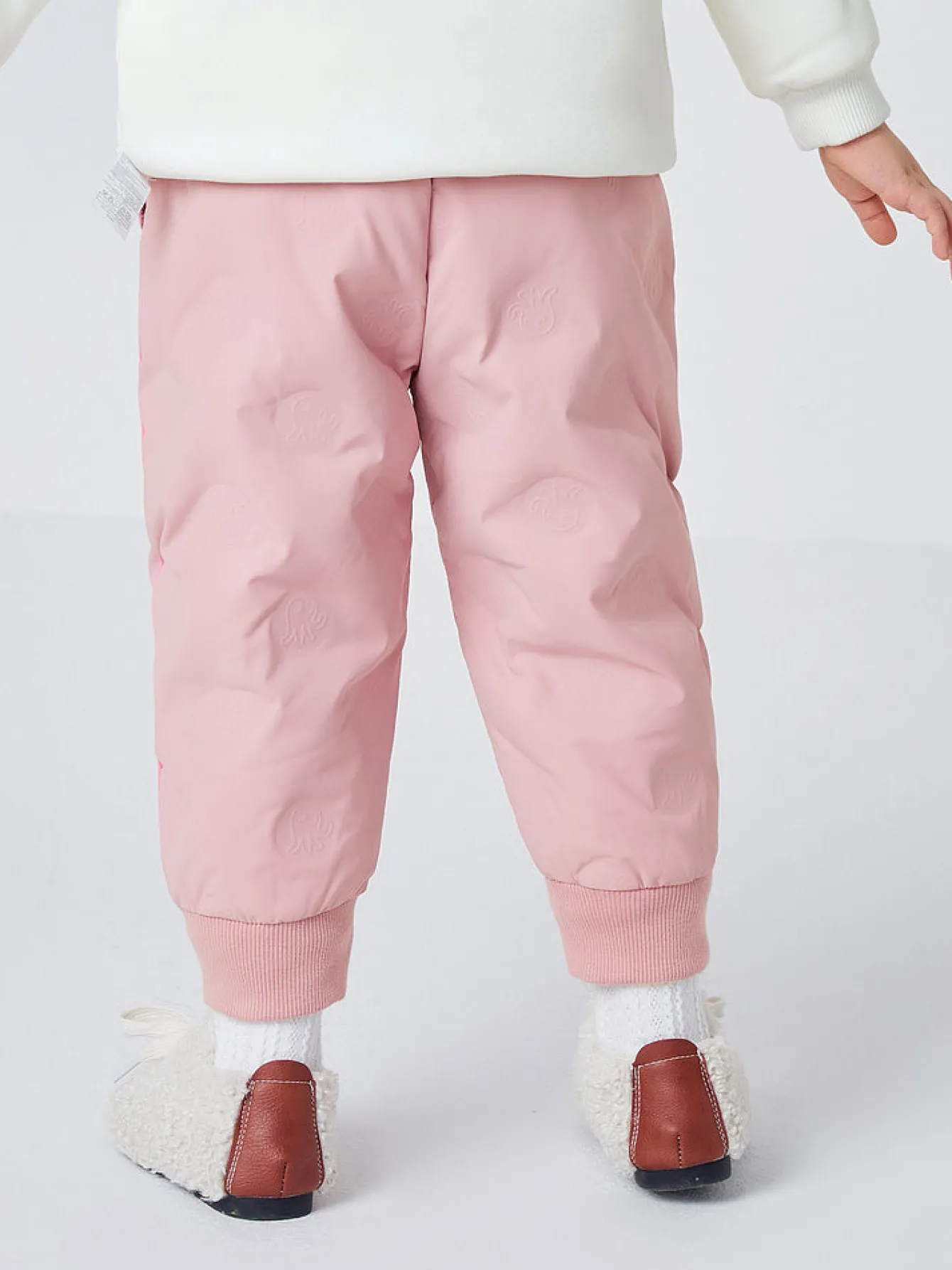 Balabala Toddler Colored Octopus Pattern Comfy Trousers Red Hue Flash Sale