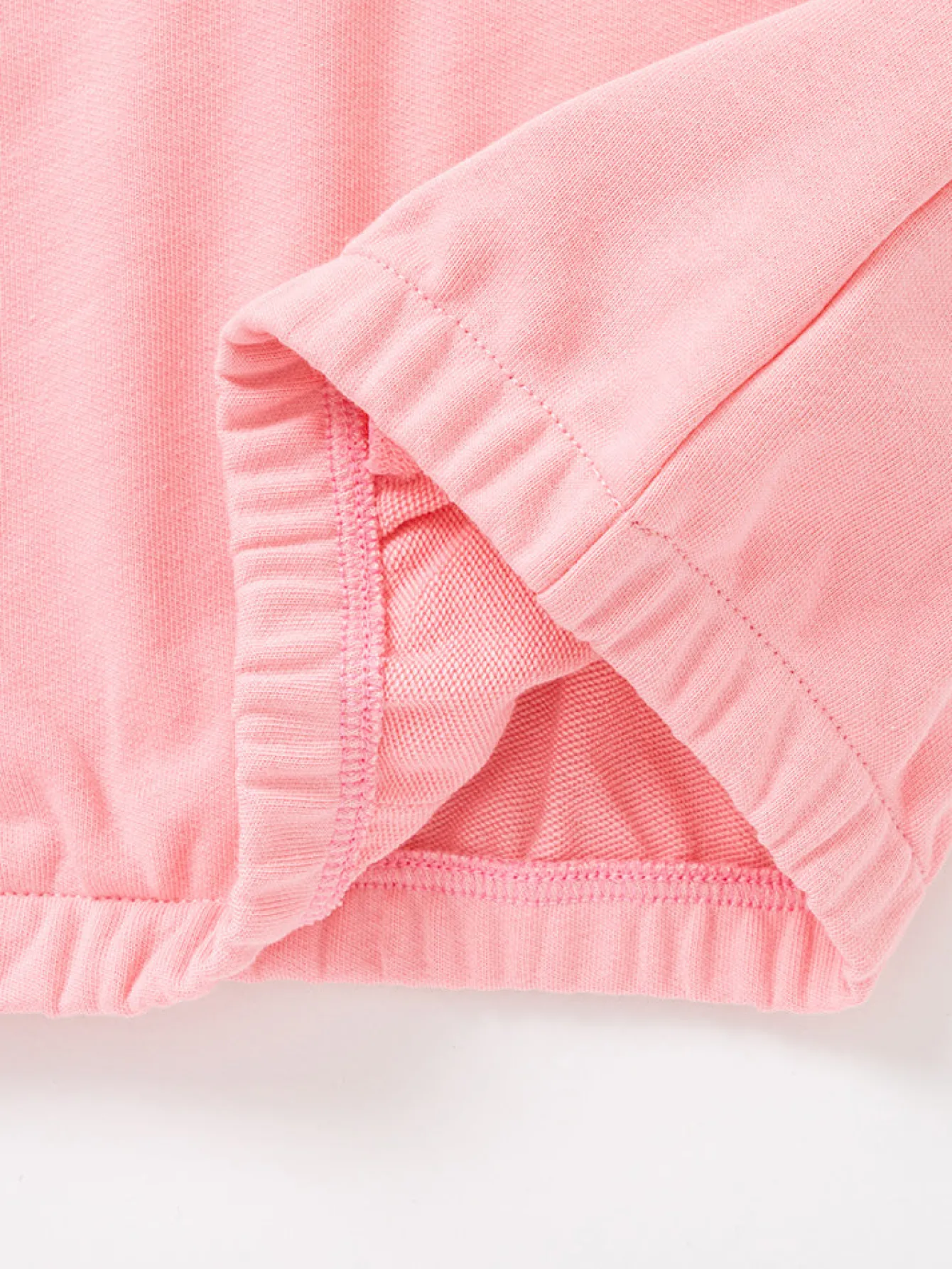 Balabala Toddler Girl Contrast Colour Patchwork Long Sleeve Knitted Set 2-8 Years Pink Clearance