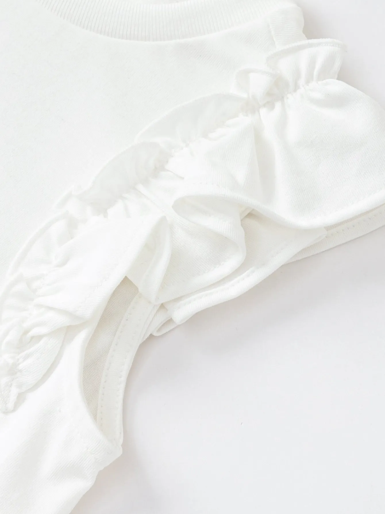 Balabala Toddler Girl Explore Style Round V-Neck Short Sleeve T-Shirt Online