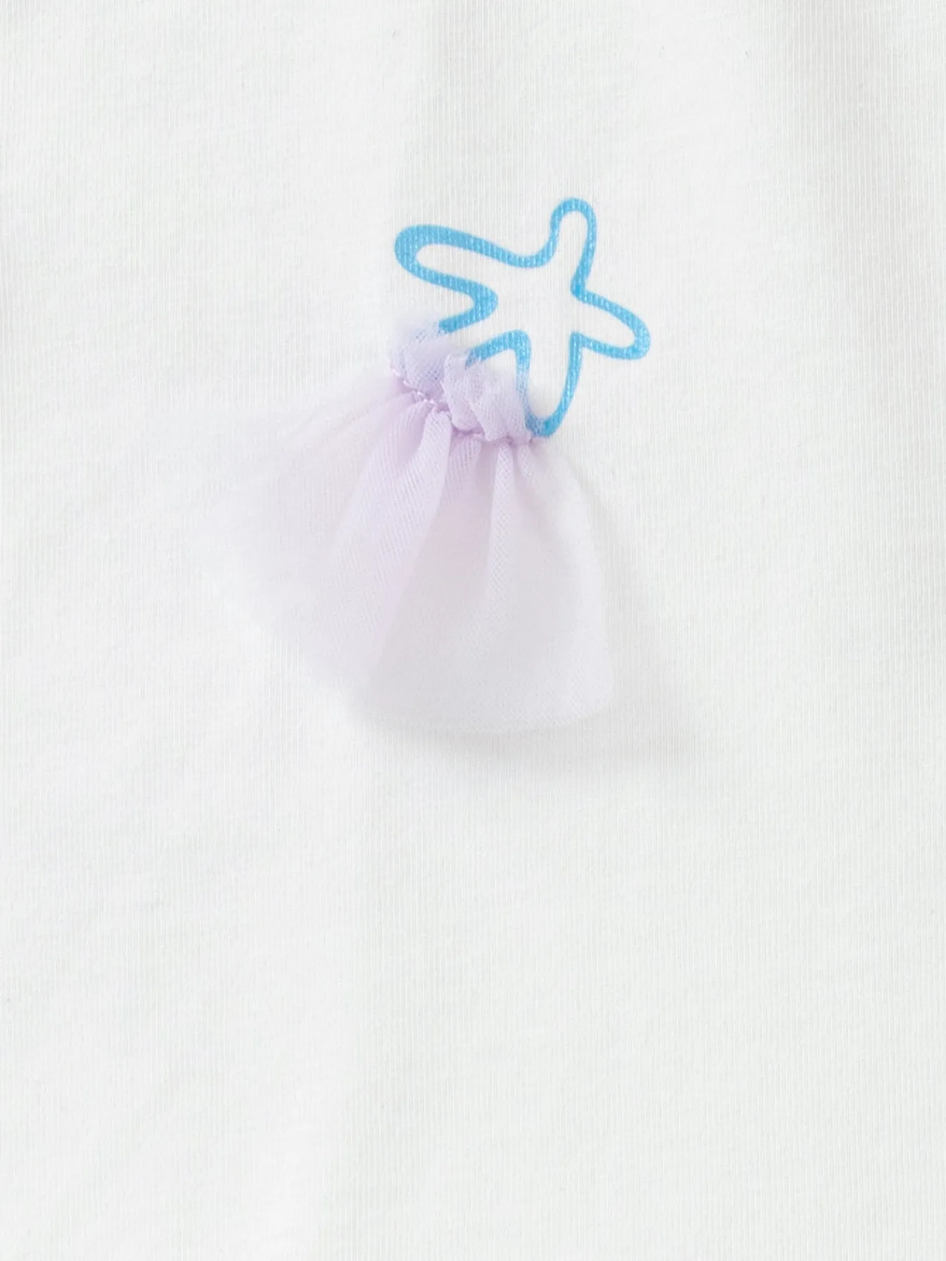 Balabala Toddler Girl Explore Style Round V-Neck Short Sleeve T-Shirt Online