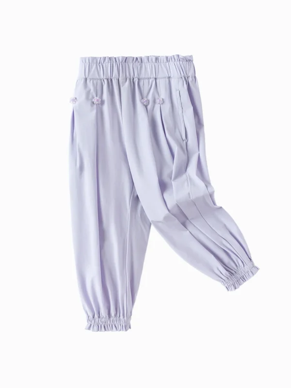 Balabala Toddler Girl Explore Style Woven Trousers Shop