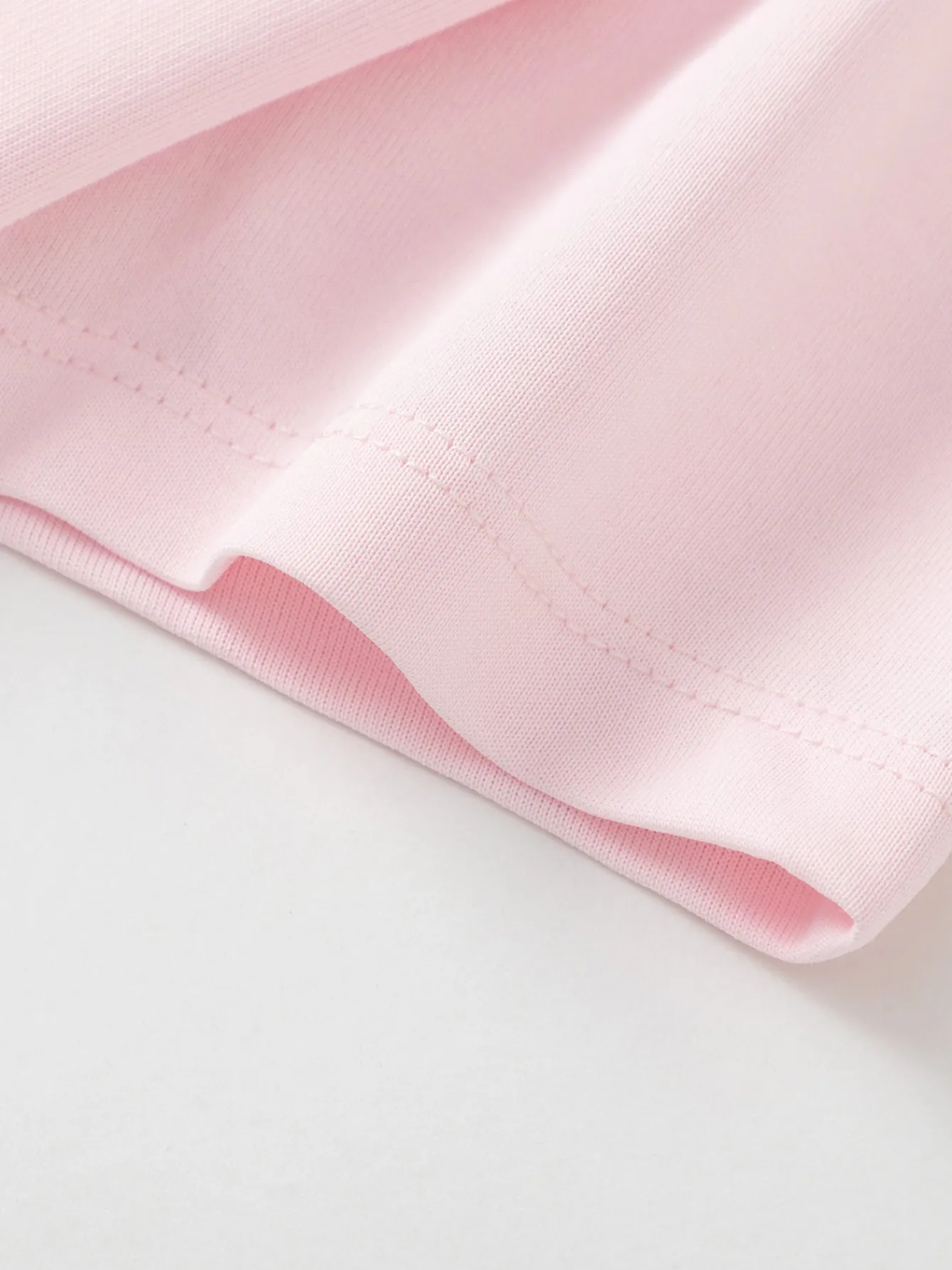 Balabala Toddler Girl Have Fun Style Round V-Neck Short Sleeve T-Shirt Best Sale