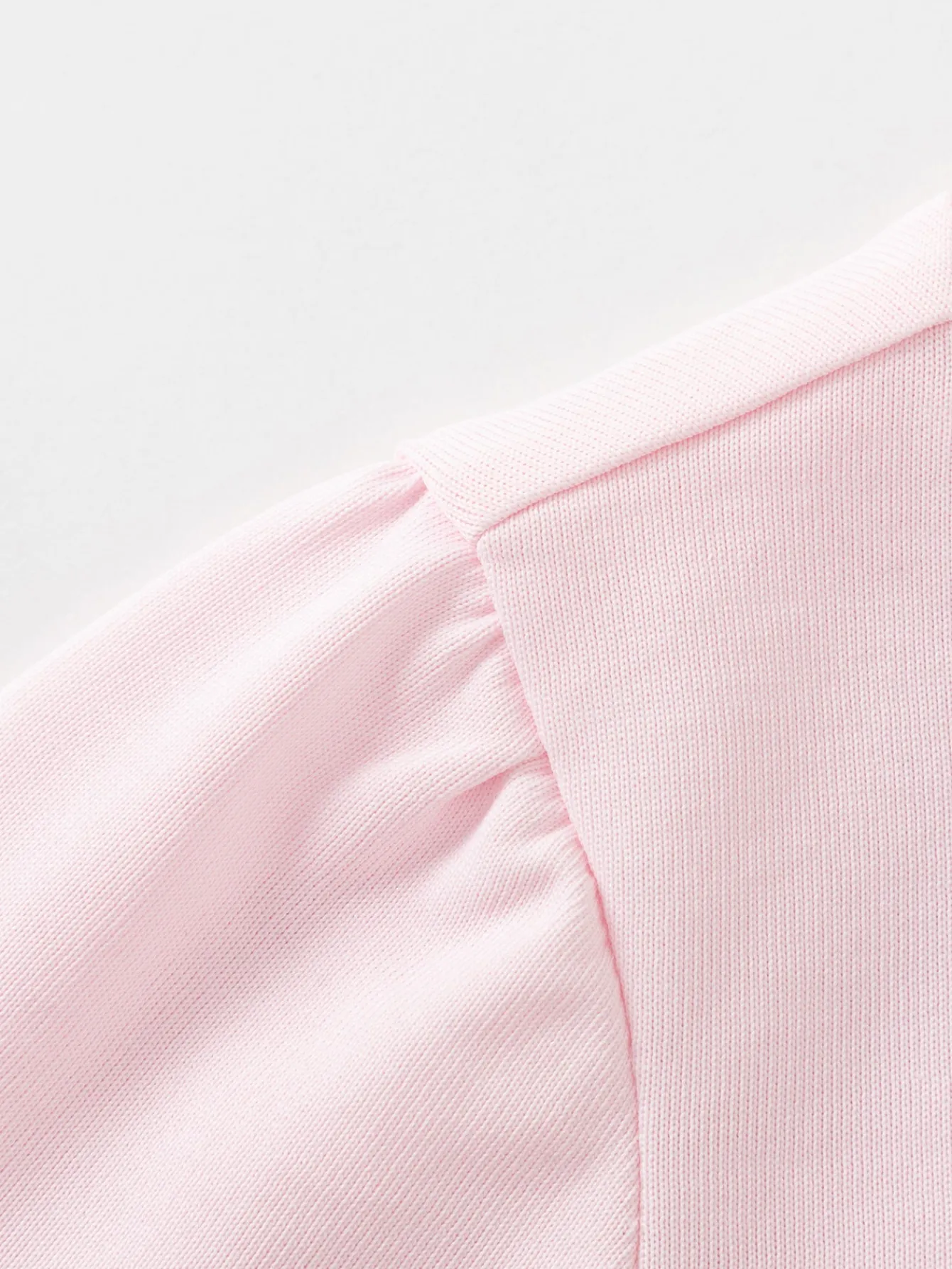 Balabala Toddler Girl Have Fun Style Round V-Neck Short Sleeve T-Shirt Best Sale