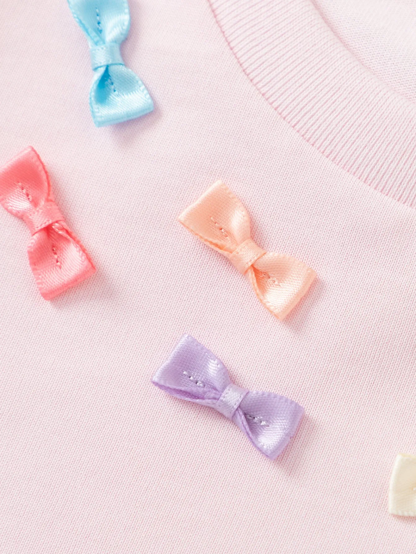 Balabala Toddler Girl Have Fun Style Round V-Neck Short Sleeve T-Shirt Best Sale