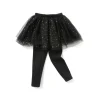 Balabala Toddler Girl Pentagram Leggings Trousers Black Fashion