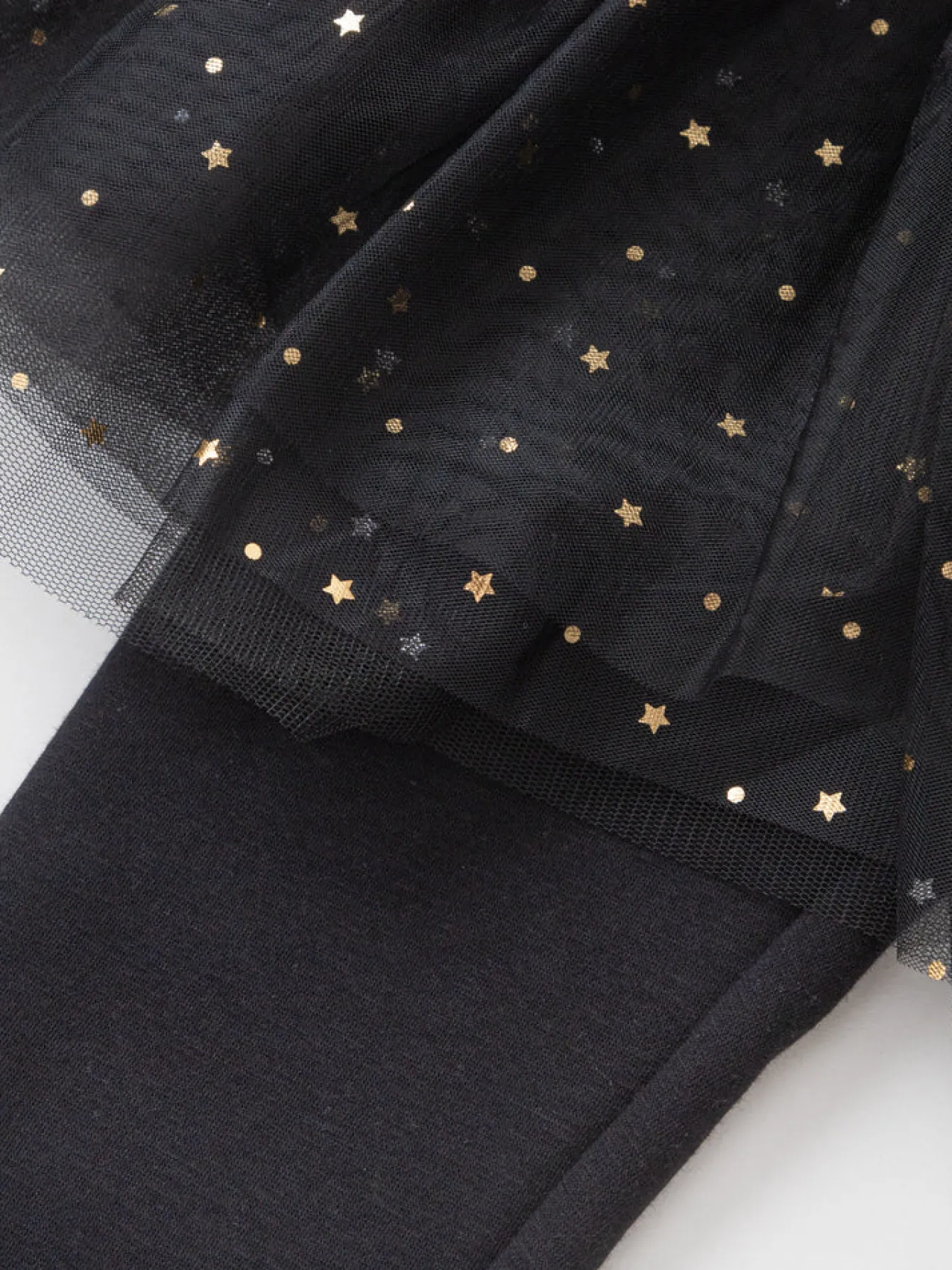 Balabala Toddler Girl Pentagram Leggings Trousers Black Fashion