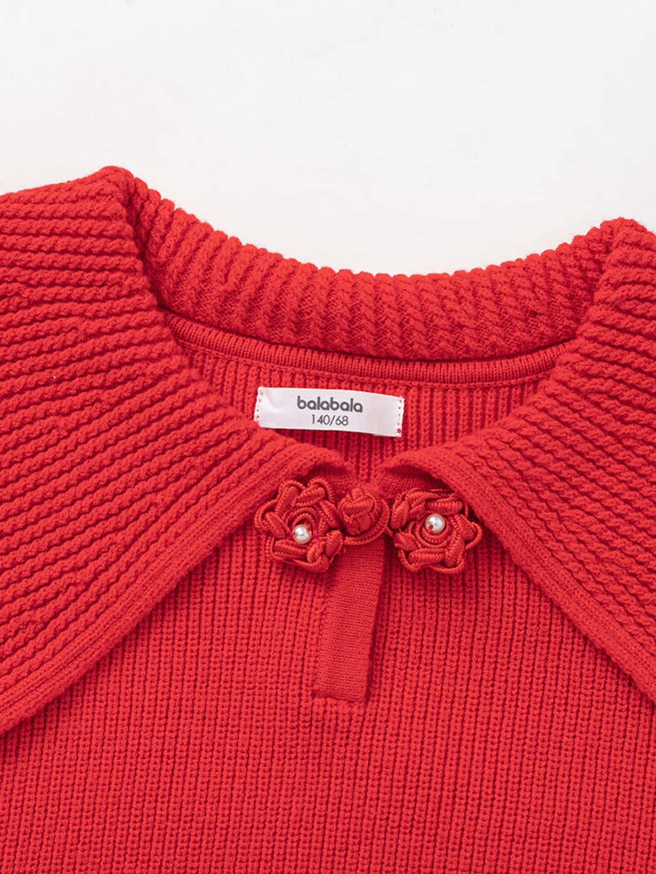 Balabala Toddler Girl Solid Color Woolen Dress 2-8 Years Store