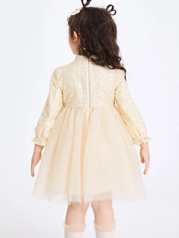 Balabala Toddler Girl Solid Color Woven Dress 2-8 Years Online