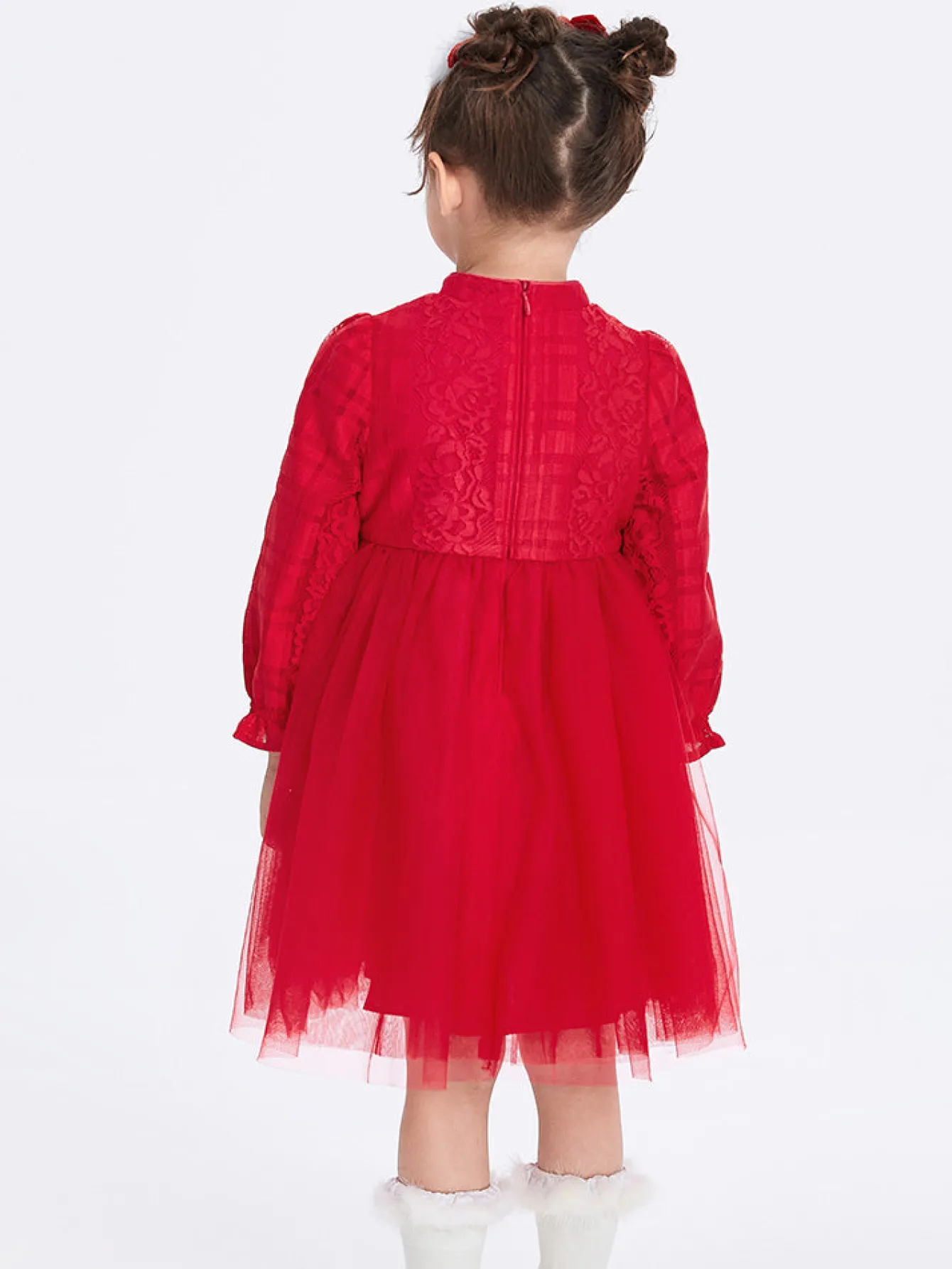 Balabala Toddler Girl Solid Color Woven Dress 2-8 Years Online