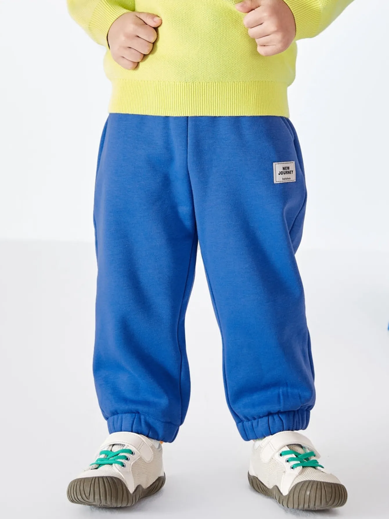 Balabala Toddler Multicolor Parent-Child Style Comfortable Trousers Blue Hue Flash Sale