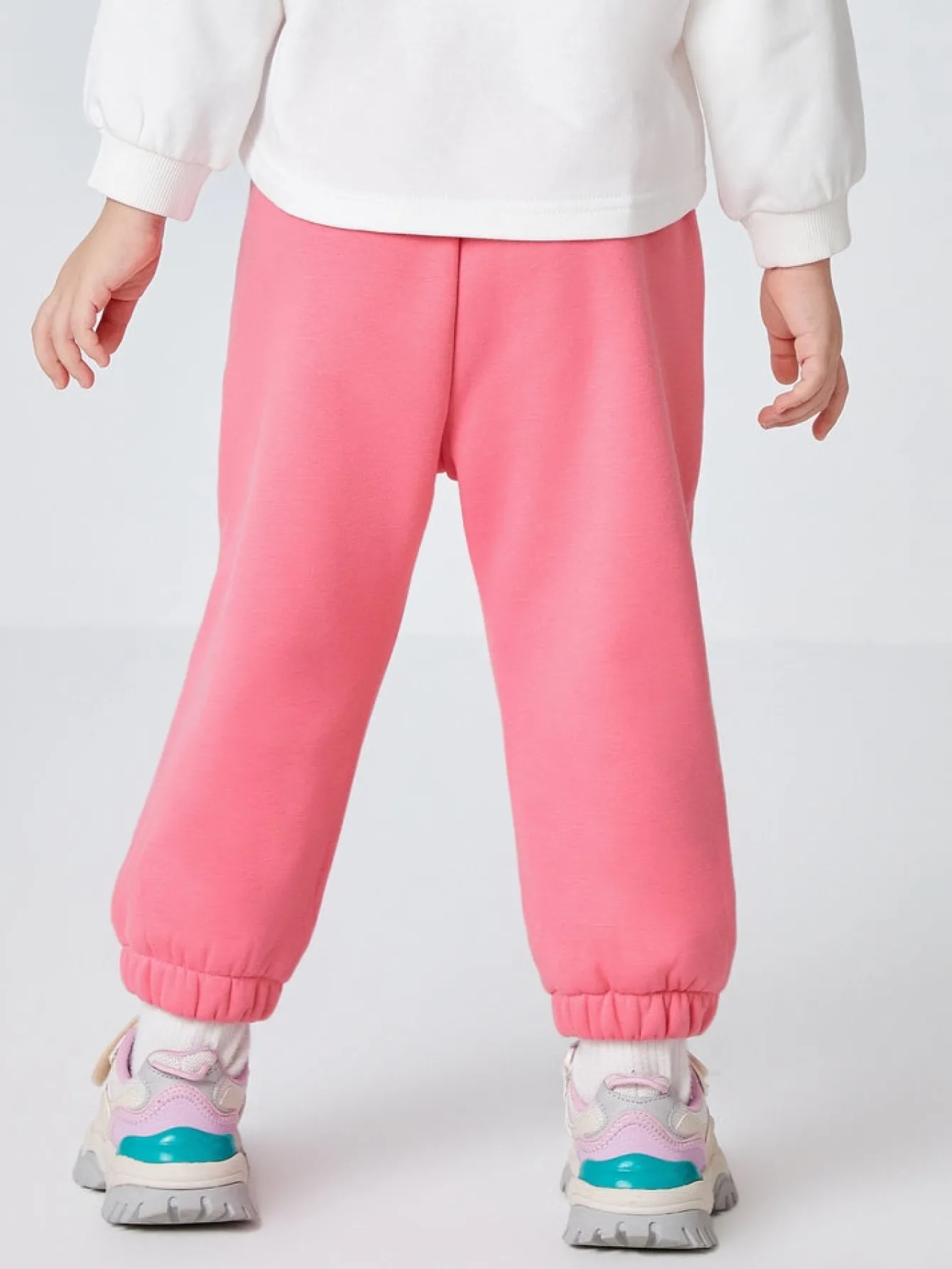Balabala Toddler Multicolor Parent-Child Style Comfortable Trousers Rose Online