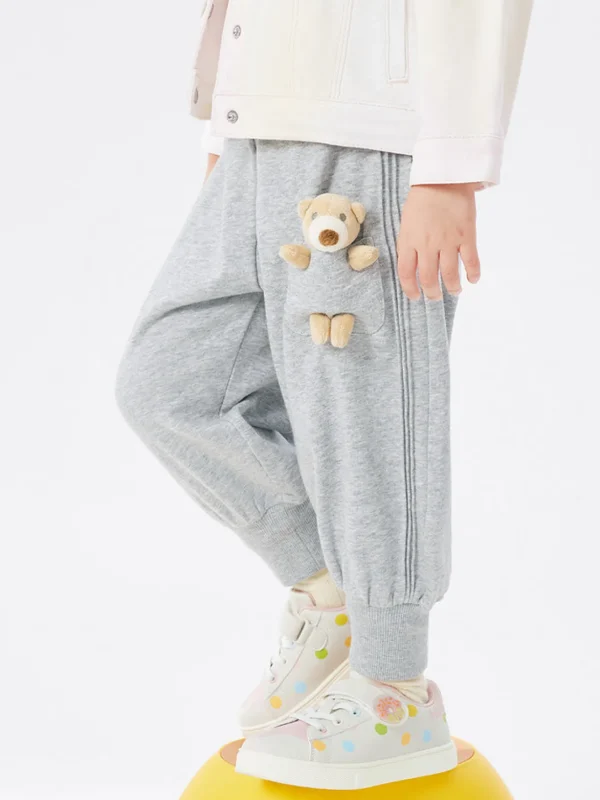 Balabala Toddler Unisex Bear Knitted Trousers 2-8 Years Sale