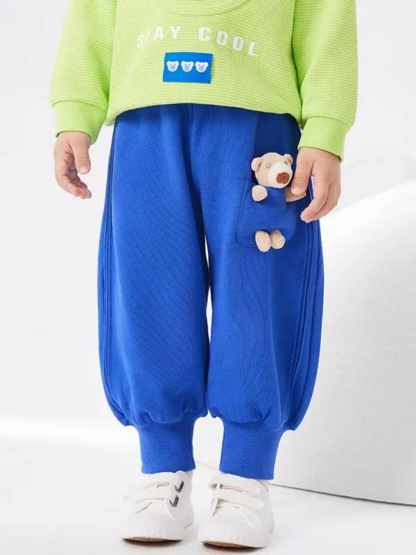 Balabala Toddler Unisex Bear Knitted Trousers 2-8 Years Sale