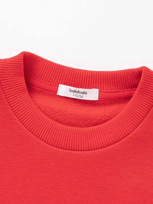 Balabala Toddler Unisex Lion Crew Neck Sweatshirt 2-8 Years Clearance