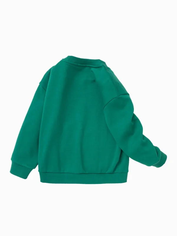 Balabala Toddler Unisex Lion Crew Neck Sweatshirt 2-8 Years Clearance
