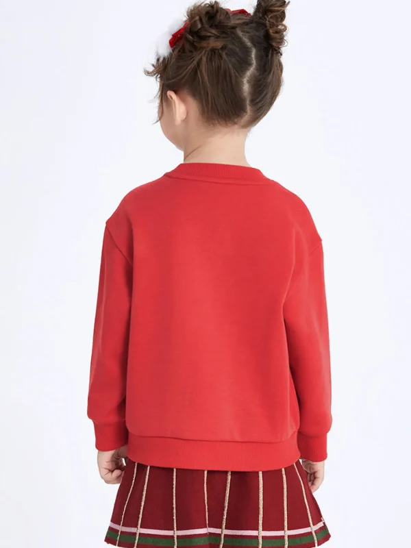 Balabala Toddler Unisex Lion Crew Neck Sweatshirt 2-8 Years Clearance