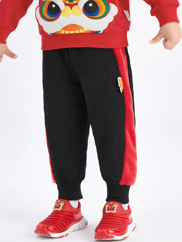Balabala Toddler Unisex Little Goldfish Woven Trousers 2-8 Years Shop