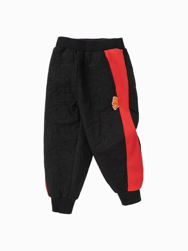 Balabala Toddler Unisex Little Goldfish Woven Trousers 2-8 Years Shop