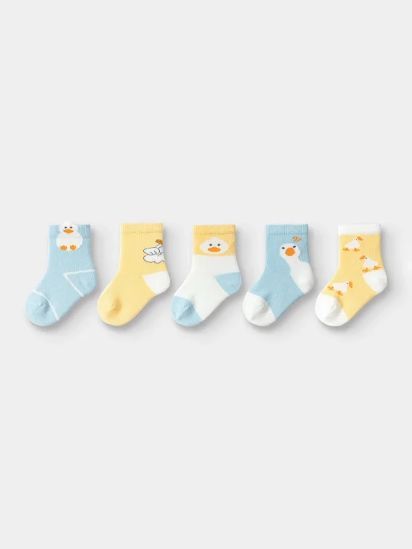 Balabala Toddler Unisex Spring Knitted Socks Flash Sale