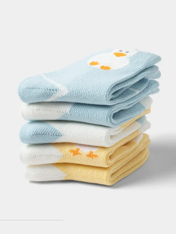 Balabala Toddler Unisex Spring Knitted Socks Flash Sale