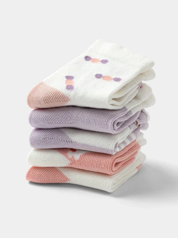 Balabala Toddler Unisex Spring Knitted Socks Flash Sale
