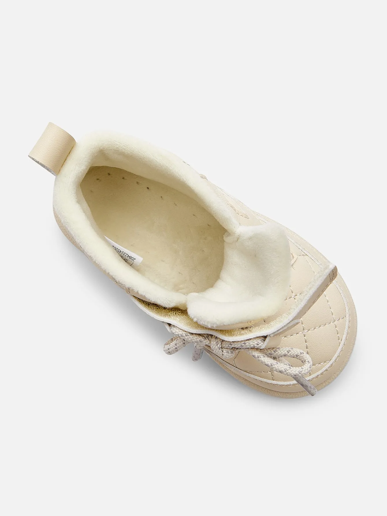 Balabala Toddler's Lace-Up Quilted Winter Boots, Comfortable Anti-Slip Hook and Loop Warm Boots Outlet